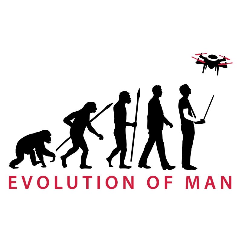 Evolution Modellflieger Drohne 4 Propeller