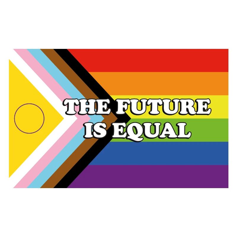 Fierté inclusive Progrès Drapeau L’AVENIR EST ÉGAL