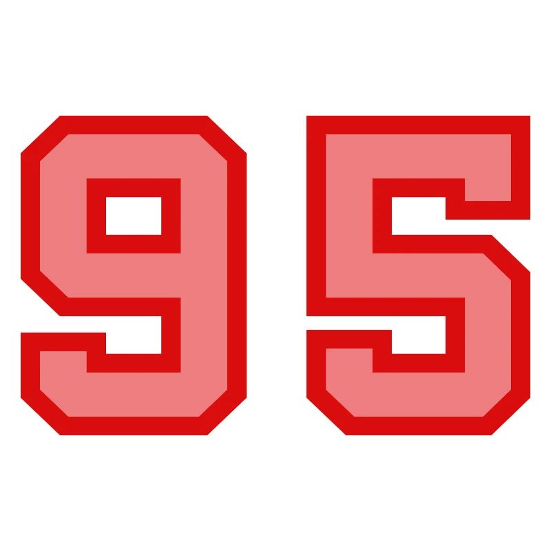 Cool Retro Retrostyle Jersey Number Back Number