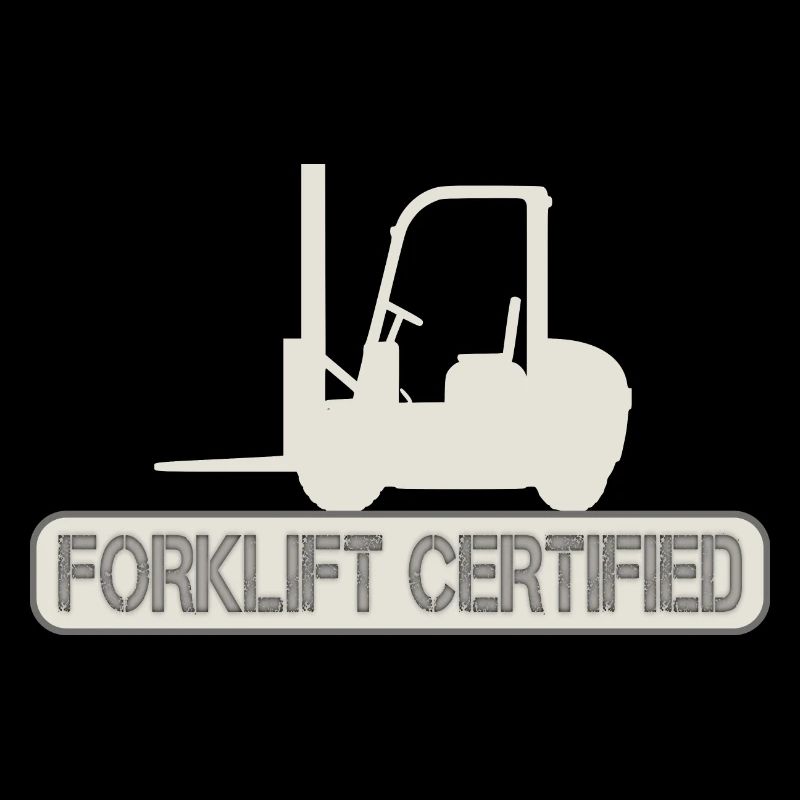 Forklift Certified Gabelstapler Spruch Geschenk