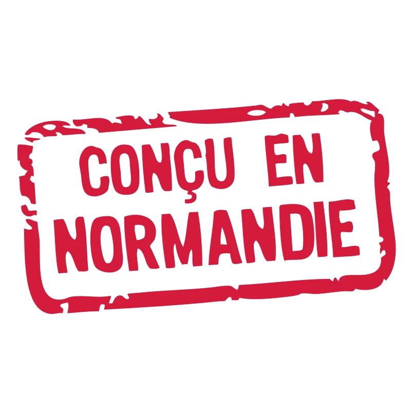 designed label Normandy