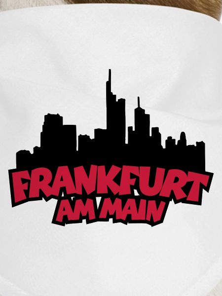 Frankfurt Skyline (Black / Red)
