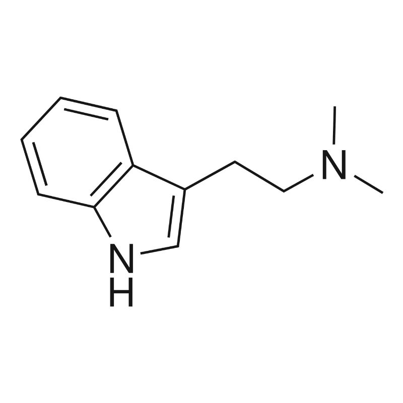DMT molecule - black