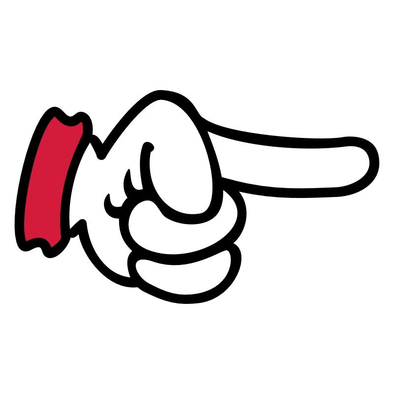 Finger pointing / pointing finger (3c)