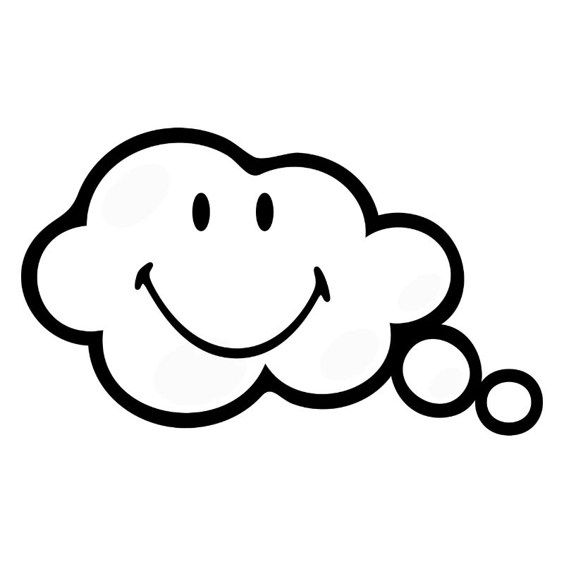 Smiley Think Bubble