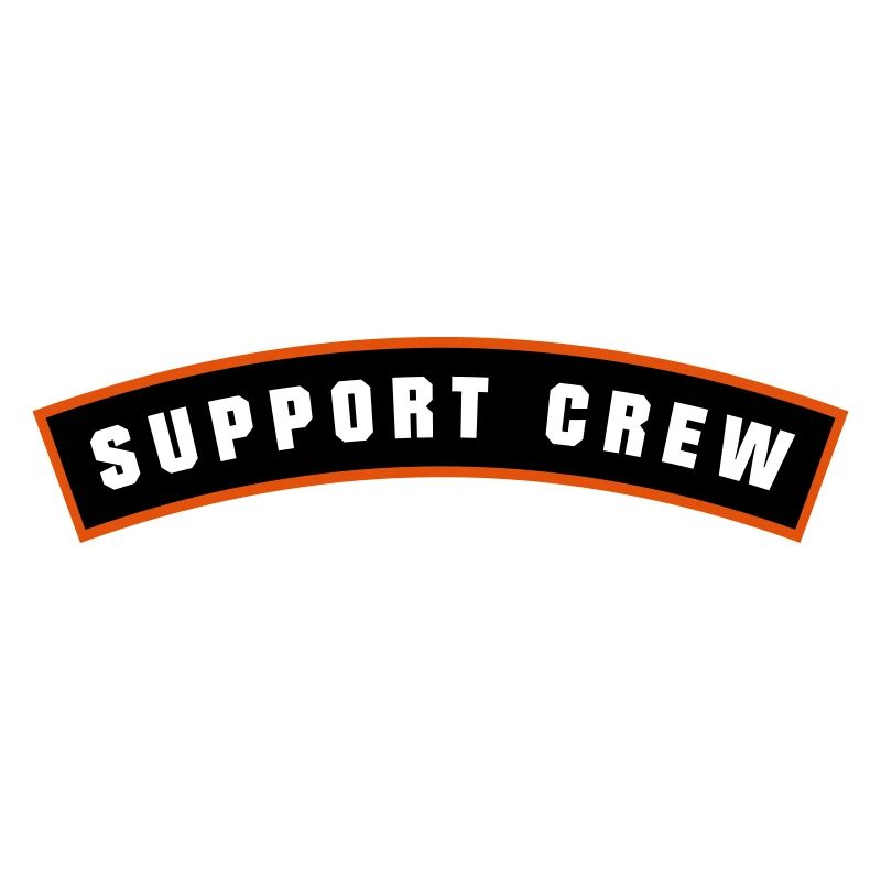 SUPPORT CREW Patch