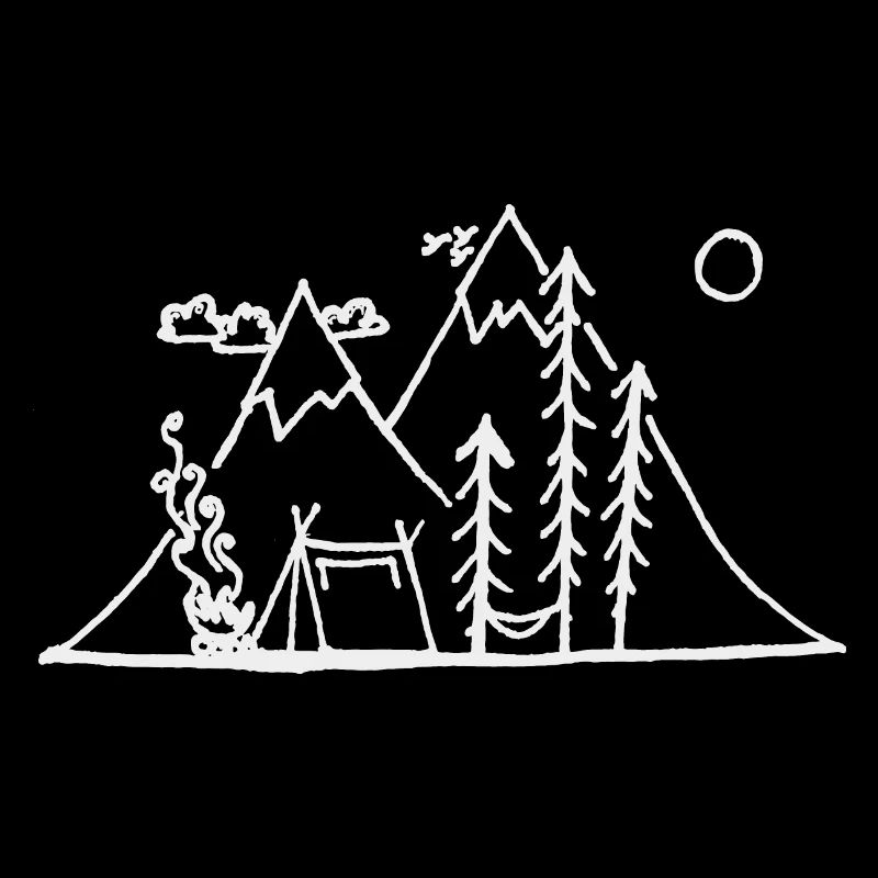 Simple Double Mountain