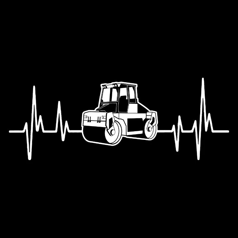Roller Heartbeat Road Roller ECG Road Construction