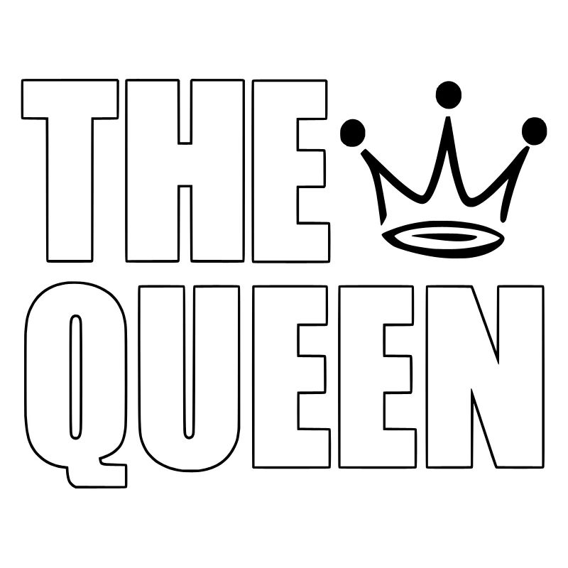 The Queen – Bold Crown Statement Design