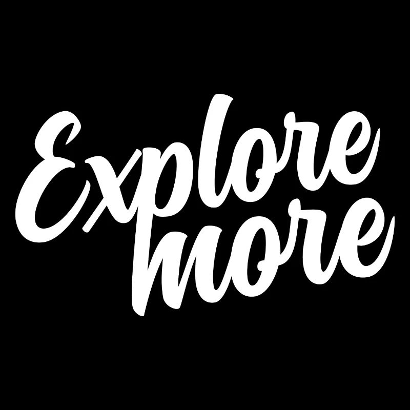 Explorez plus, extérieur, citation de texte sur la faune