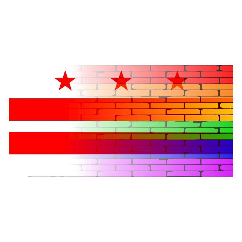 Rainbow Wall Washington DC