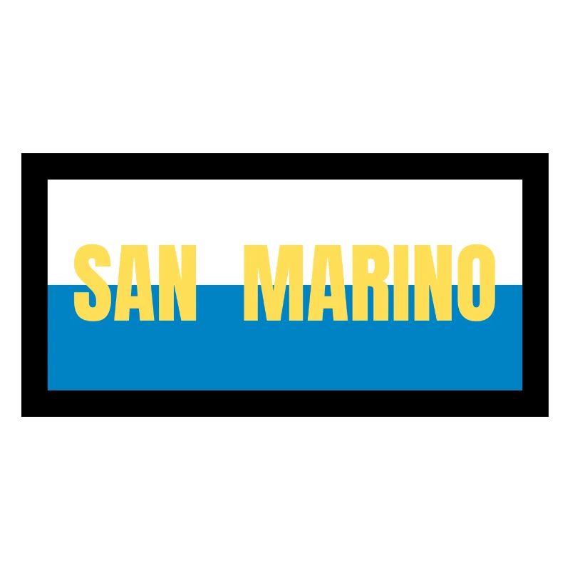 Couleurs du drapeau de Saint-Marin