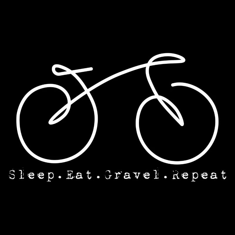 Dormir Manger Gravier Répéter