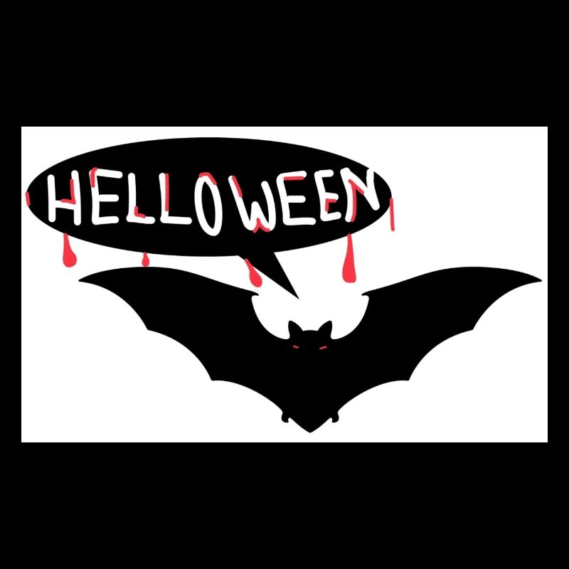 Chauve-souris d’Halloween