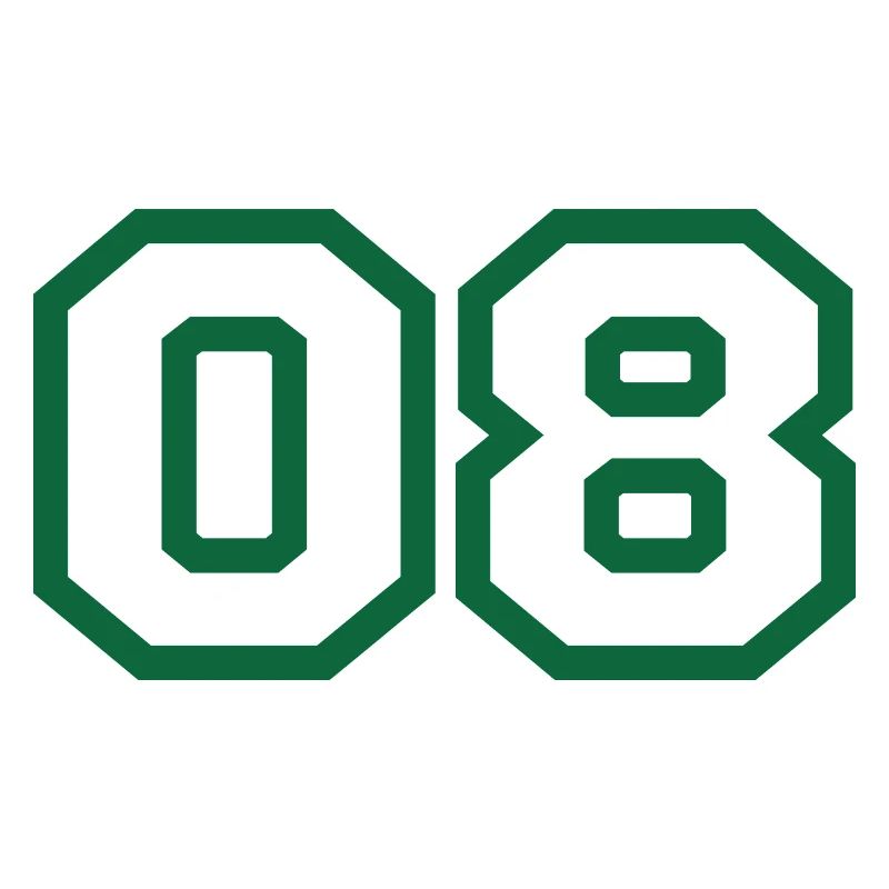 Number 8 Green Sport