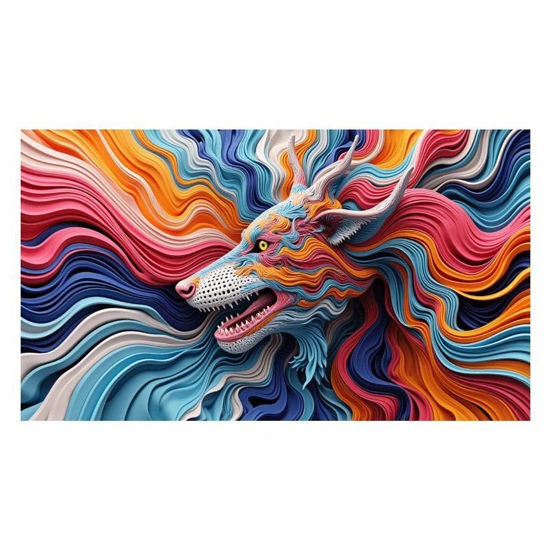 Create A Print In 3D Hyper Realistic