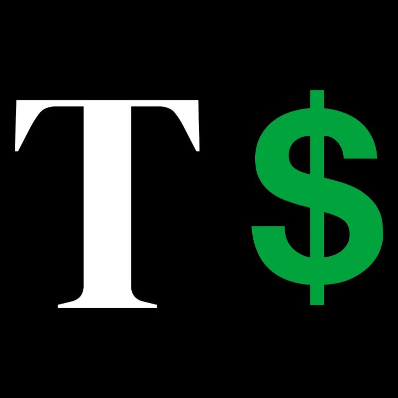 Letter t dollar