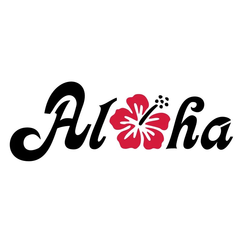 Aloha fleur d'hibiscus