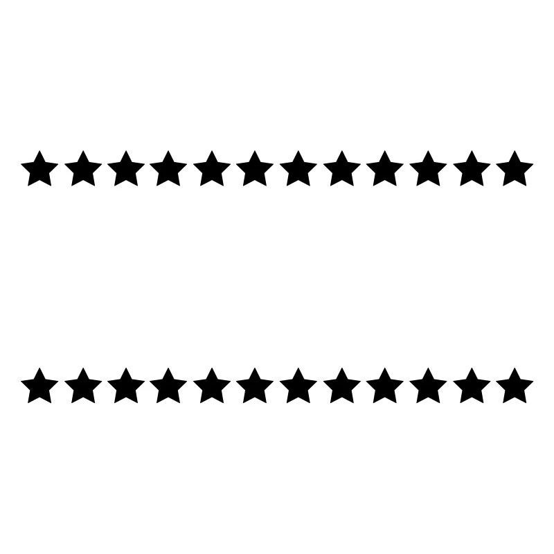 Stars / / 24 / / Star rows / / rows / / chains / /