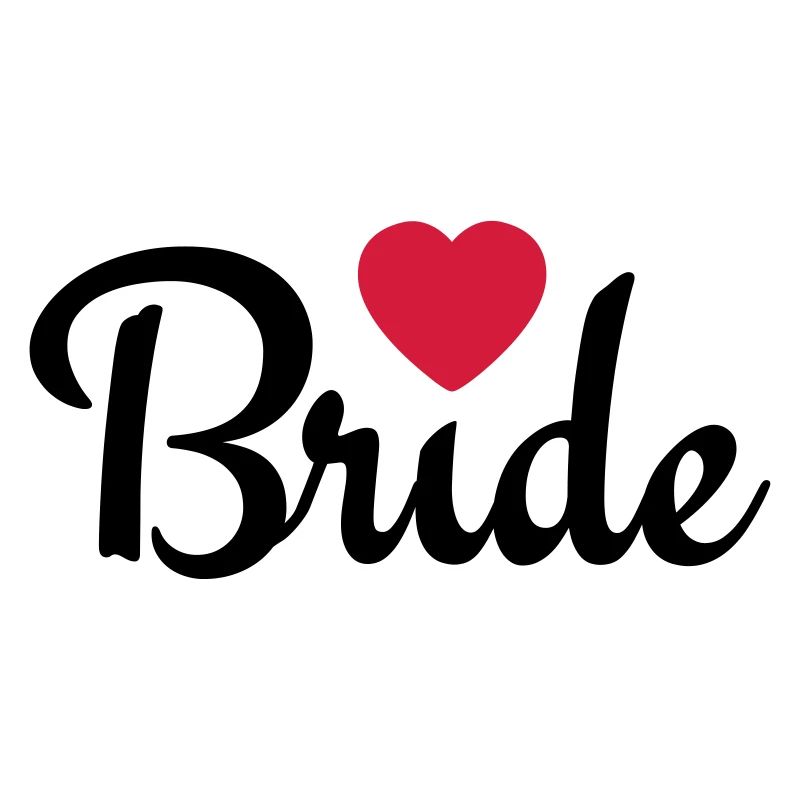 bride with heart 2c