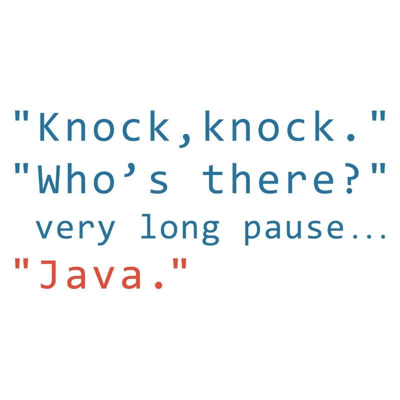 Cadeau informatique de programmation Java disant