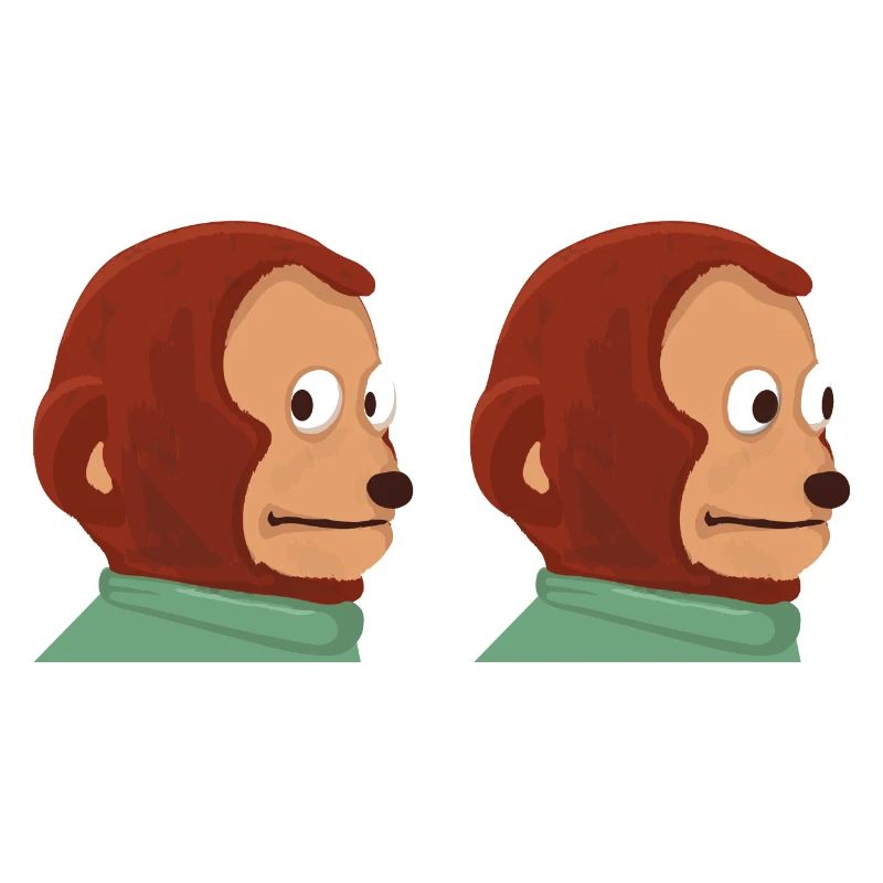 Funny monkey puppet meme