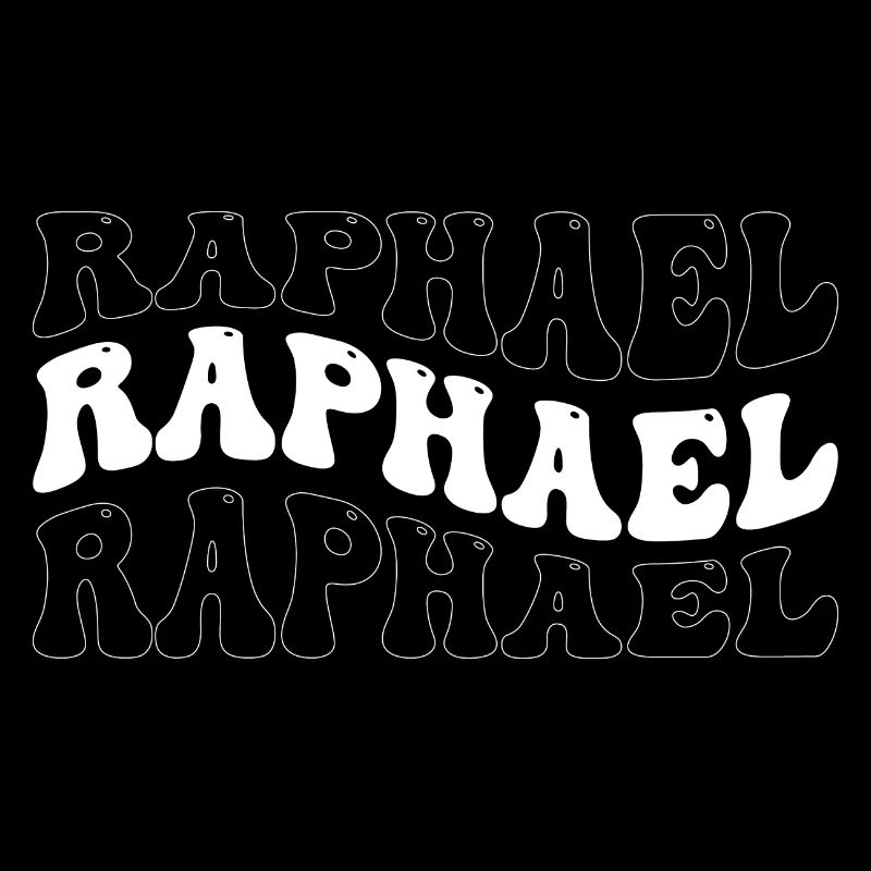 Funny Raphael Groovy 4 Men Women Cool Raphael Tie