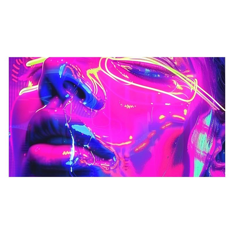 Neo-Expressionist Face