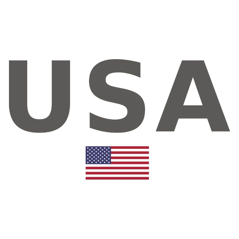 ÉQUIPE Bannière du drapeau américain des États-Unis en cours d’écriture