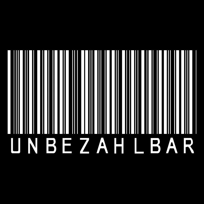 Barcode PRICELESS white