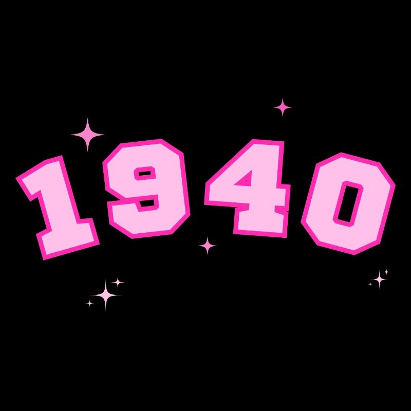 1940's Pink Star