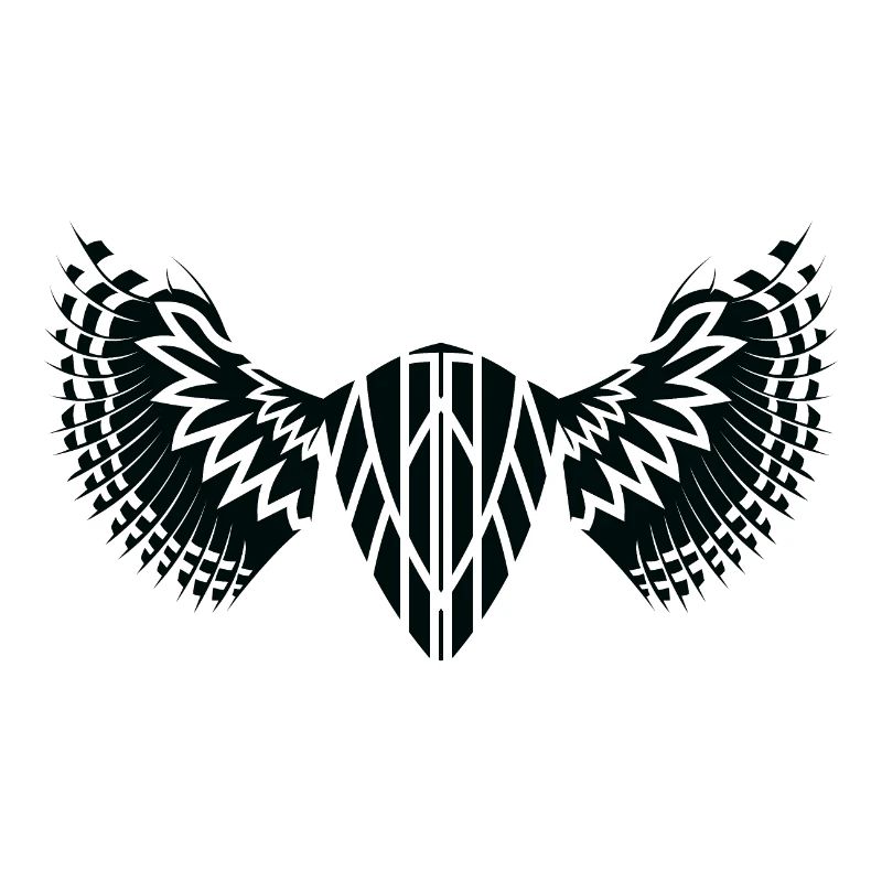 The Mystical Winged Ancient Shield