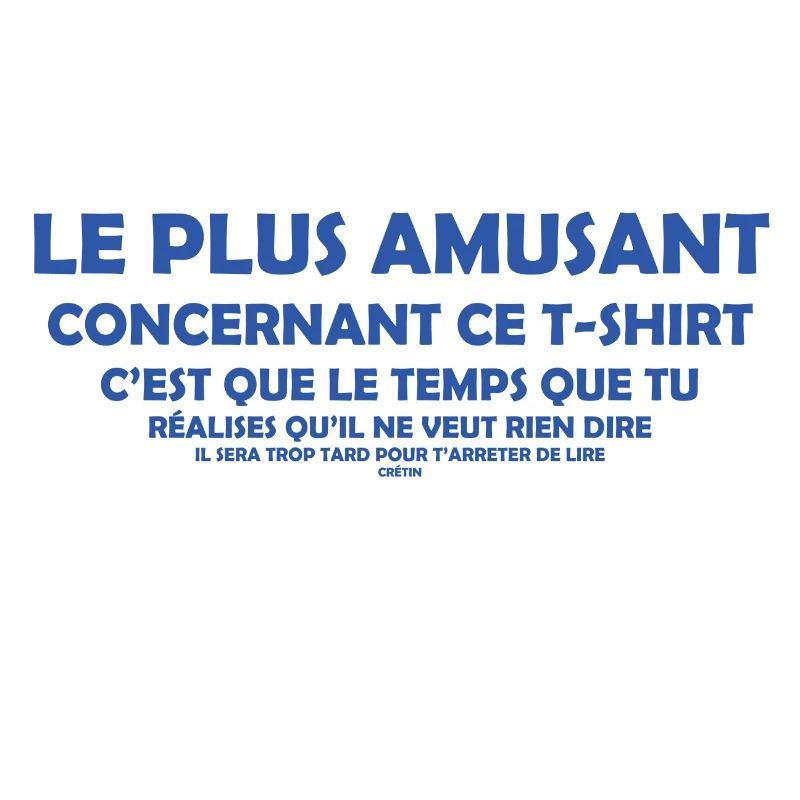 Le plus amusant...