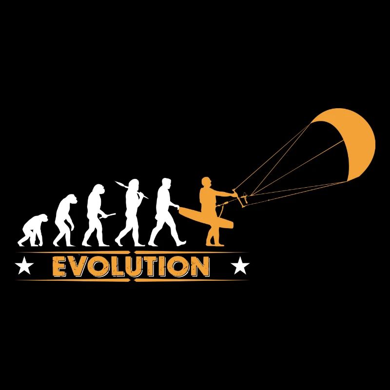 Kitesurfing - evolution