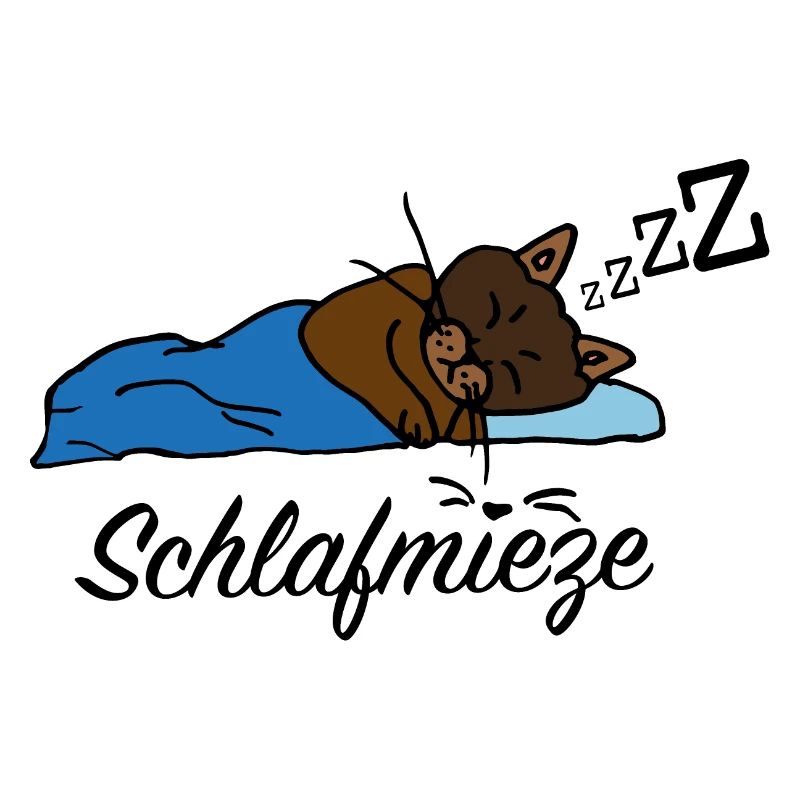 cute sleeping bug with lettering gift idea