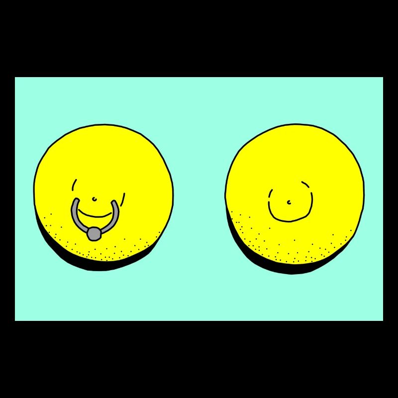 lemon piercing turquoise