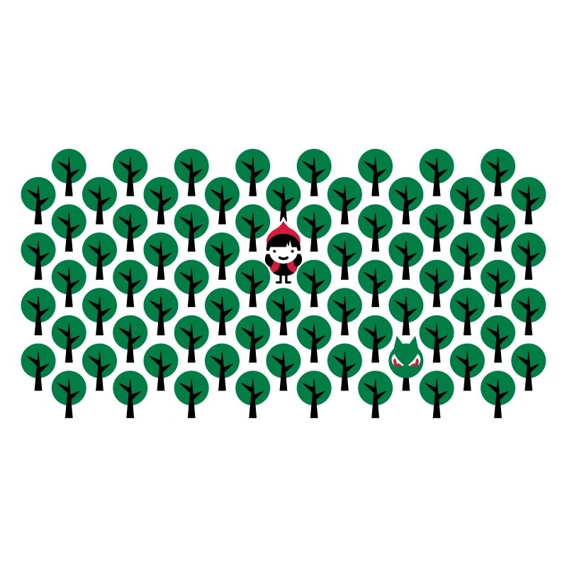 Fairytale - Rotkaeppchen - Märchen - Wolf - Quer