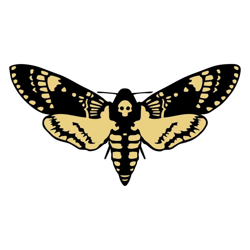 Sphinx Schädel butterfly skull