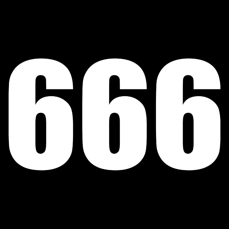 666 - le numéro de l'animal