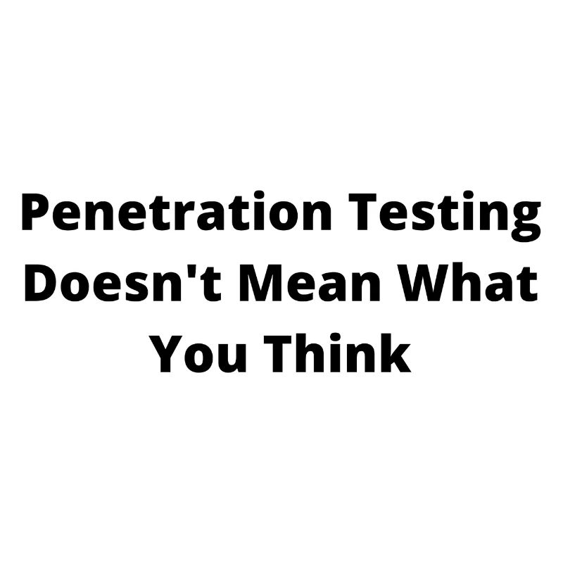 Penetration Testing
