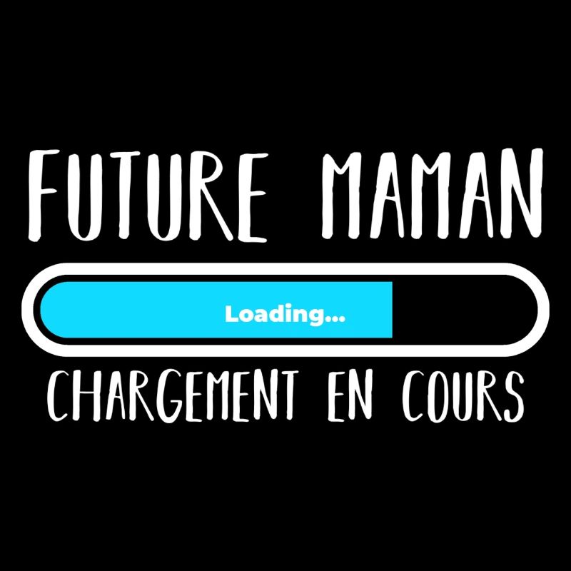 Future maman loading blanc
