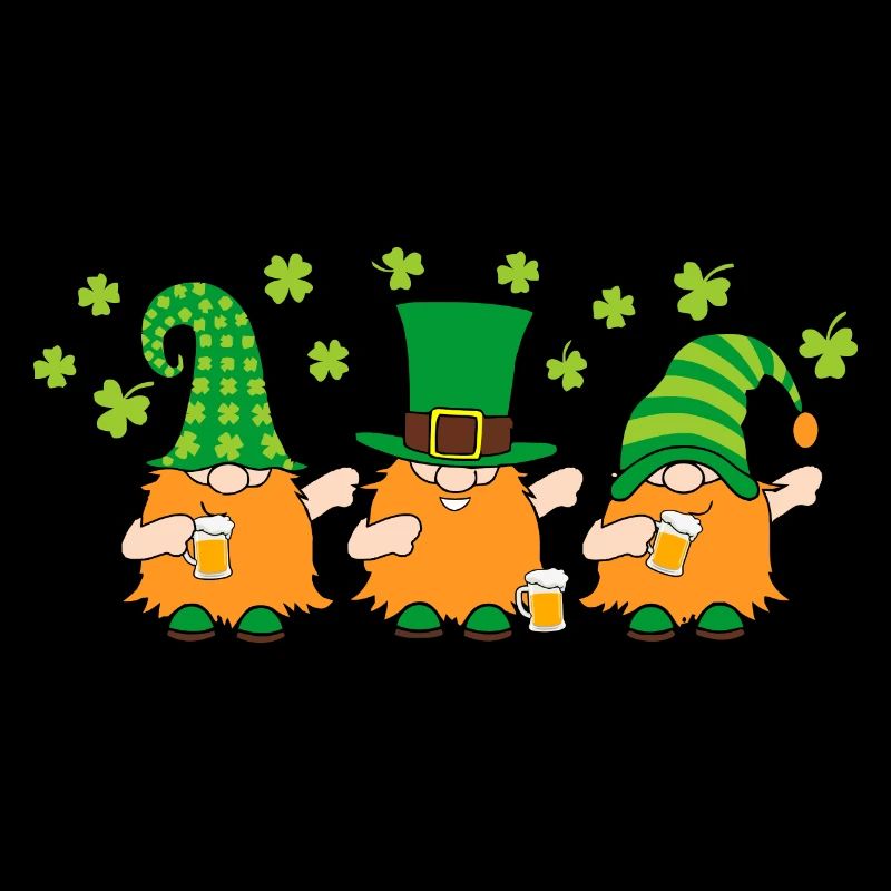 Dabbing Gnomes Cloverleaf Hat Bière