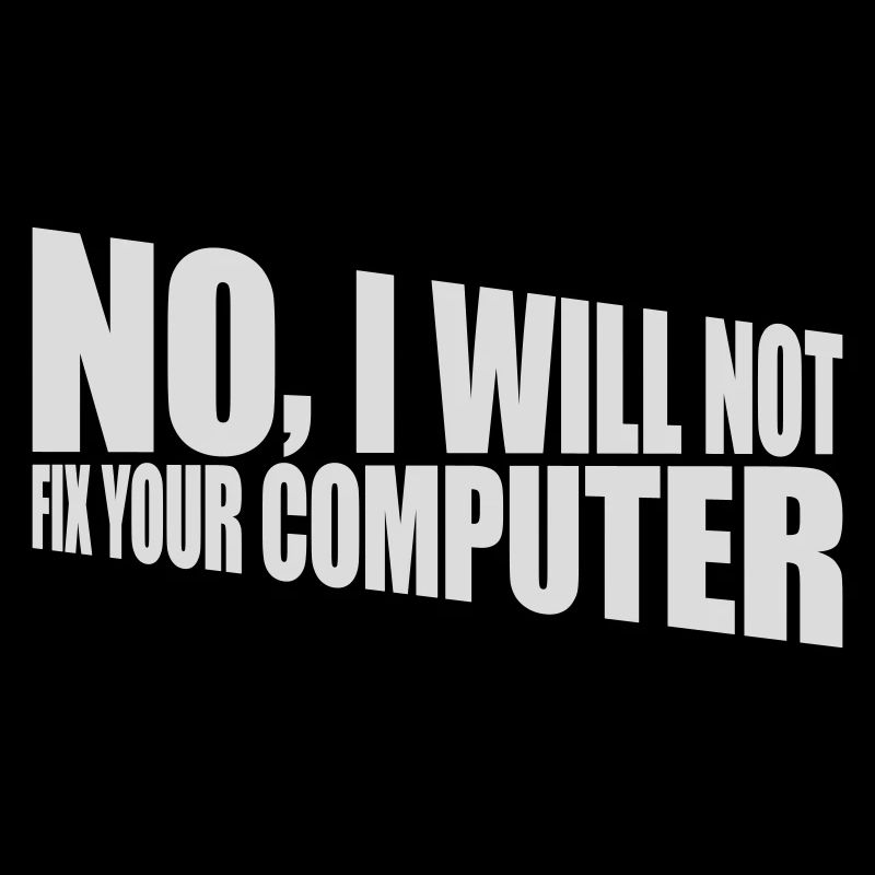 not fix your computer