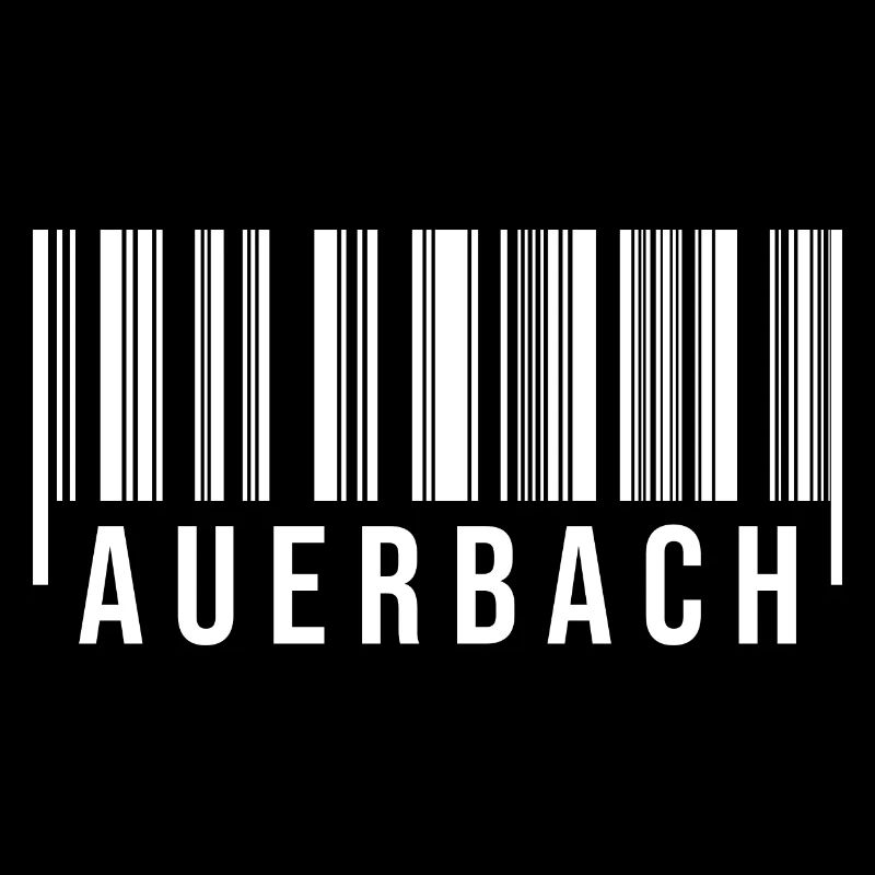 Erzgebirge Strichcode Auerbach