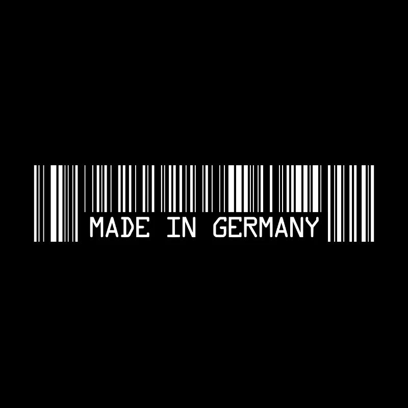 Made in Germany - Deutschland - Barcode - Strichco