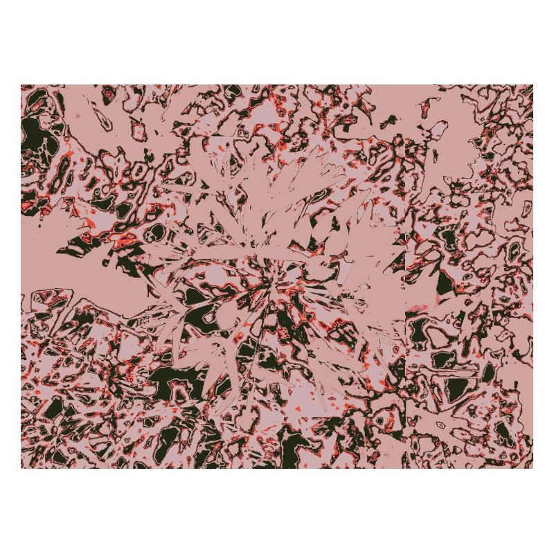 Rose Vines Abstract Pattern