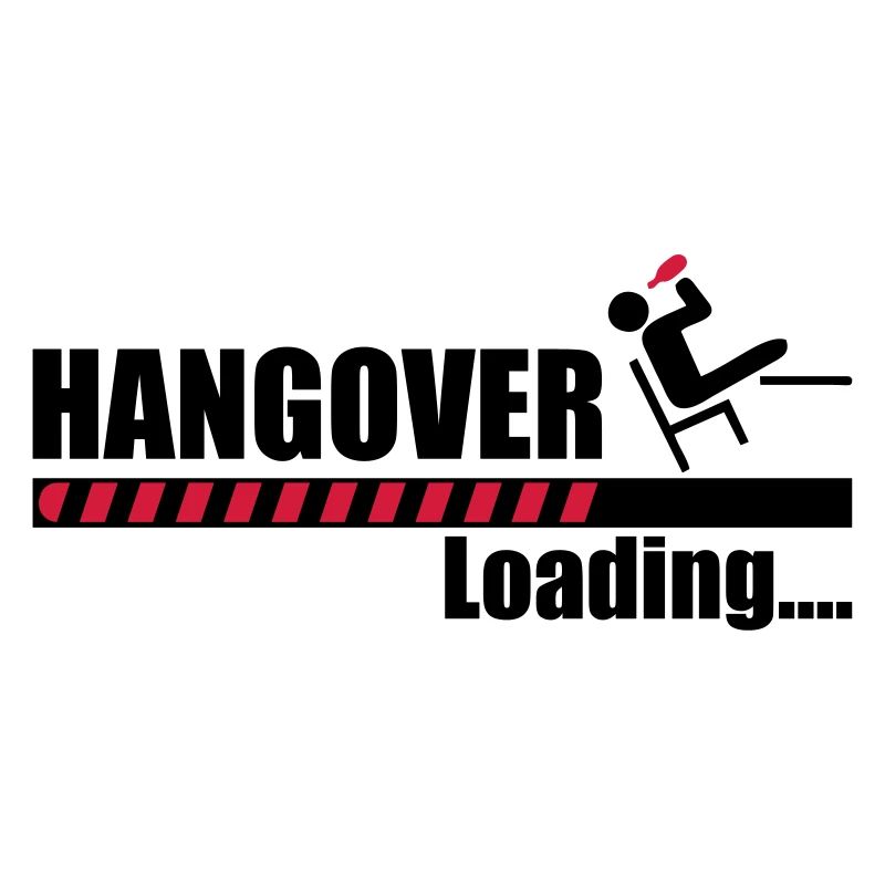 Hangover loading - gueule de bois - alcool humour