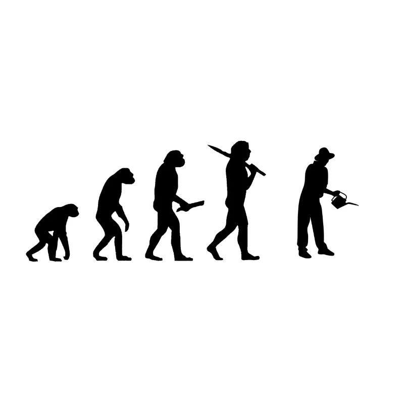 gaertner Evolution Fortschritt Entwicklung