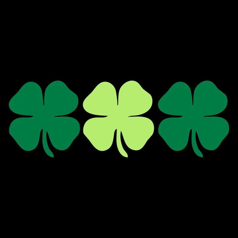 3 4 leaf clovers