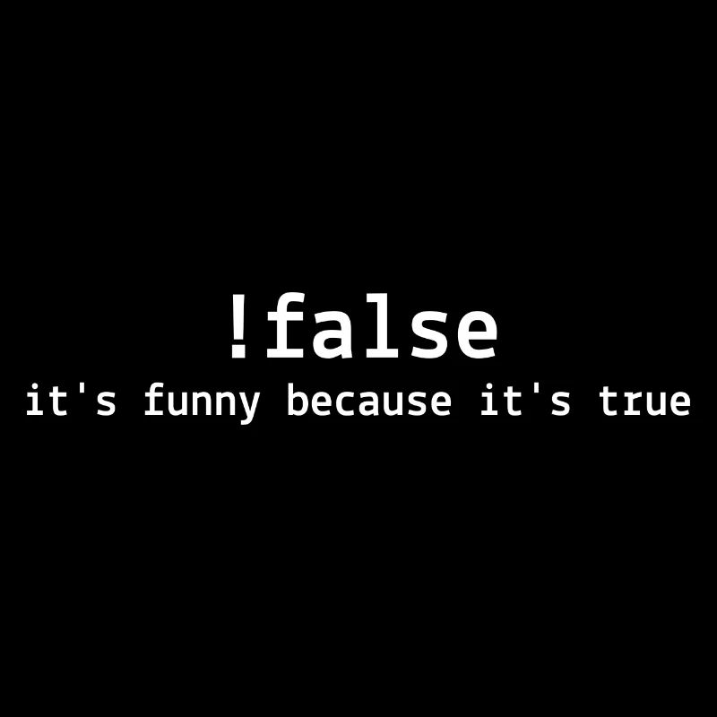 !False It's Funny Because It's True